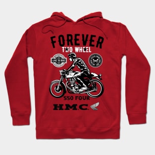 The legendary 550 Four Motorcycle Hoodie